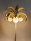 Lampada da terra vintage a forma di palma dorata nello stile di Hans Kögl, Italia, anni '70, Immagine 15