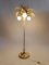 Vintage Italian Gilded Palm Tree Floor Lamp in the style of Hans Kögl, 1970s, Image 14