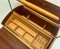 Vintage Cherrywood Sewing Box, 1970s 4