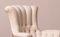 Weißer viktorianischer Stuhl aus Baumwolle, 19. Jh., 1920er 7
