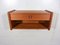 Danish Teak Wall Console with Drawer, 1960s, Image 1