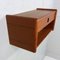 Danish Teak Wall Console with Drawer, 1960s 3