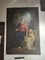 Virgen con el niño, década de 1800, óleo sobre lienzo, Imagen 3