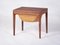 Sewing Table in Rosewood by Severin Hansen for Haslev, 1950s 1