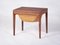 Sewing Table in Rosewood by Severin Hansen for Haslev, 1950s, Image 1