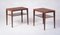Rosewood Side Tables by Severin Hansen for Haslev Møbelsnedkeri, 1960s, Set of 2 1