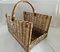 Vintage French Woven Storage Basket, 1960s 5