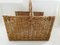 Vintage French Woven Storage Basket, 1960s 1