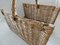 Vintage French Woven Storage Basket, 1960s 3