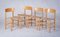 Model J39 Dining Chairs in Beech by Børge Mogensen for FBD, 1940s, Set of 4, Image 1