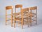 Model J39 Dining Chairs in Beech by Børge Mogensen for FBD, 1940s, Set of 4, Image 2