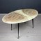 Mid-Century Green Brown Coffee Table, Italy, 1950s, Image 1