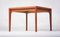 Mesa de centro cuadrada de teca de Henning Kjærnulf para Vejle Chairs & Furniture Factory, años 60, Imagen 3