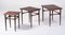 Mid-Century Danish Nesting Tables in Rosewood by Poul Hundevad for Hundevad & Co., 1960s, Set of 3 3