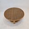 Italian Wicker and Rattan Coffee Table, 1970s 7