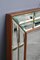 Wall Mirror with Diamond Cutting Mirrors from Fontana Arte, 1960, Image 4