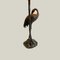 Bronze Heron Table Lamp from Maison Baguès, 1950s 3