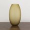 Italian Murano Glass Vase in Amber Color 6