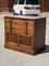 Victorian Mahogany Architects Plan Chest of Drawers 7