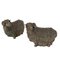 Vintage Metal Ram, Set of 2, Image 1