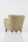 Danish Modern Sheepskin Lounge Chair 6