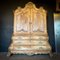 Vintage Bleached Wooden Wardrobe, Image 1