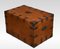 Antique Oak and Iron Bound Silver Chest, Image 1