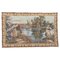 Vintage French Aubusson Style Halluin Jaquar Tapestry, 1990s, Image 1