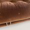 Italian Modern Brown Velvet & Metal Soriana Sofa by Afra & Tobia Scarpa for Cassina, 1970s, Image 11