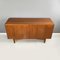 Mid-Century Italian Wooden Sideboard with Drawer and Shelves, 1960s 5