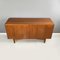Mid-Century Italian Wooden Sideboard with Drawer and Shelves, 1960s, Image 5