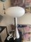 Silberne Vintage Lampe Pilz 1