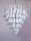 Glass Petal Chandelier, Murano, 1990s 9