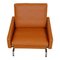 Poul Kjærholm Pk-31/1 Lounge Chair Reupholstered in Cognac Nevada Aniline Leather by Poul Kjærholm for E. Kold Christensen 7
