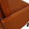 Poul Kjærholm Pk-31/1 Lounge Chair Reupholstered in Cognac Nevada Aniline Leather by Poul Kjærholm for E. Kold Christensen 11