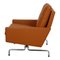 Poul Kjærholm Pk-31/1 Lounge Chair Reupholstered in Cognac Nevada Aniline Leather by Poul Kjærholm for E. Kold Christensen 3