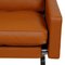 Poul Kjærholm Pk-31/1 Lounge Chair Reupholstered in Cognac Nevada Aniline Leather by Poul Kjærholm for E. Kold Christensen 9