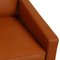 Poul Kjærholm Pk-31/1 Lounge Chair Reupholstered in Cognac Nevada Aniline Leather by Poul Kjærholm for E. Kold Christensen 13