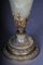 Französische Pompomkanne/Vase aus Onyx, 19. Jh. Bronze Versilbert Napoleon Iii 7