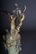 Französische Pompomkanne/Vase aus Onyx, 19. Jh. Bronze Versilbert Napoleon Iii 4