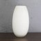 Italian White Blown Murano Glass Vase 5