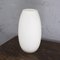 Italian White Blown Murano Glass Vase 2