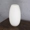 Italian White Blown Murano Glass Vase, Image 2