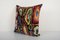 Square Ikat Cushion Cover in Velvet 2