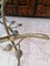 Vintage Gilt Metal Branch Side Table with Glass Top by Willy Daro, 1960s, Image 3