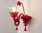 Hand-Blown Murano Glass Wall Lamp, 1990s, Image 2