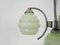 Lámpara colgante Art Déco de opalino verde pastel, años 20, Imagen 7