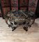 Round Marble and Iron Coffee Table 4