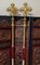Procession Sticks in Gilded Wood, Set of 2 3