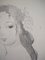 Marie Laurencin, Portrait of the Young Woman, Original Pencil Drawing 4